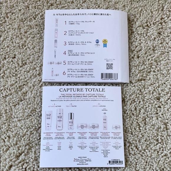 NIP Dior Capture Totale and Prestige Travel Size Skincare - Picture 3 of 8